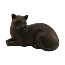 Tabby Slumber Cat Medium Pet Cremation Urn - Funeral.com, Inc.
