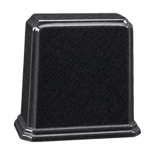 Tablet Cultured Granite Cremation Urn for Ashes - Charcoal