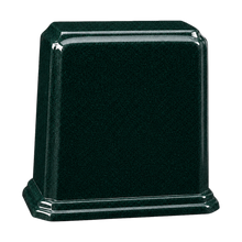 Tablet Cultured Granite Cremation Urn for Ashes - Emerald Green