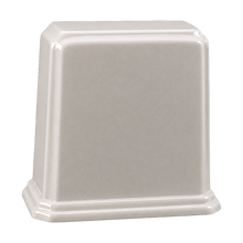 Tablet Cultured Granite Cremation Urn for Ashes - Frost
