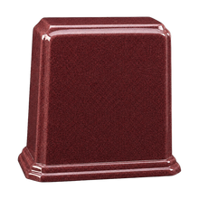 Tablet Cultured Granite Cremation Urn for Ashes - Rasp-Rose