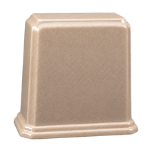 Tablet Cultured Granite Cremation Urn for Ashes - Sand