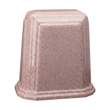 Tablet Millennium Cultured Granite Cremation Urn for Ashes - Rose