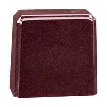 Tablet Niche Cultured Granite Cremation Urn for Ashes - Burgundy