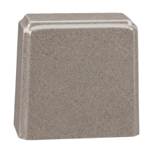 Tablet Niche Cultured Granite Cremation Urn for Ashes - Misty Grey