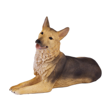 Tan & Black Coat German Shepherd Figurine Extra Large Pet Urn - Funeral.com, Inc.