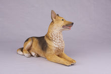 Tan & Black Coat German Shepherd Figurine Extra Large Pet Urn - Funeral.com, Inc.