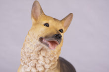 Tan & Black Coat German Shepherd Figurine Extra Large Pet Urn - Funeral.com, Inc.