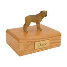 Tan Bull Mastiff, Standing Figurine Pet Cremation Urn - Funeral.com, Inc.