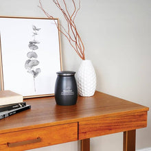 Tapered Black Granite Medium Pet Cremation Urn - Funeral.com, Inc.