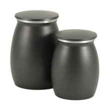 Tapered Black Granite Medium Pet Cremation Urn - Funeral.com, Inc.