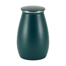 Tapered Teal Sapphire Granite Extra Large Pet Cremation Urn - Funeral.com, Inc.
