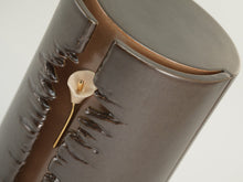 Taupe Lily Column Lighted Ceramic Adult Cremation Urn - Funeral.com, Inc.