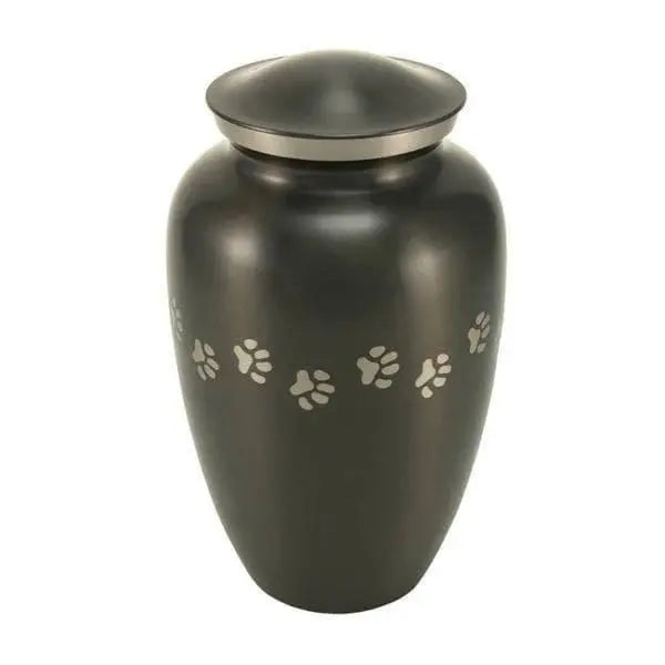 Gabrielle Paw Slate Extra Large Pet Urn - funeral.com