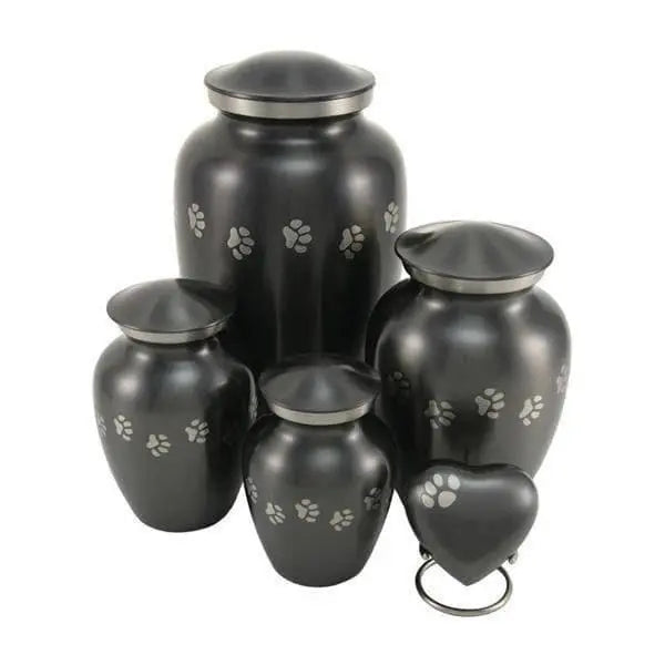 Gabrielle Paw Slate Extra Large Pet Urn - funeral.com