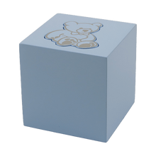 Teddy Bear Design Glossy Baby Small Cremation Urn - Funeral.com, Inc.