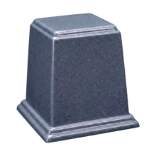 Temple Cultured Granite Cremation Urn for Ashes - Wedgewood