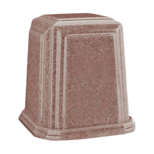 Temple Millennium Cultured Granite Cremation Urn for Ashes - Basilwood