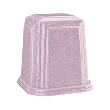 Temple Millennium Cultured Granite Cremation Urn for Ashes - Lavender