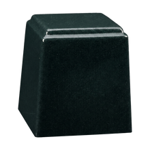Temple Niche Cultured Granite Cremation Urn for Ashes - Emerald Green