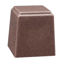 Temple Niche Cultured Granite Cremation Urn for Ashes - Basilwood