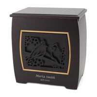 Modern Adult Motif MDF Urn