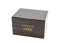 Traditional Pet Cremation Urn with Laser Engraving - Funeral.com, Inc.