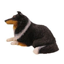 Tri - Color Collie, Resting Figurine Pet Cremation Urn - Funeral.com, Inc.