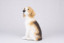 Tri - Color Tan, Black & White Beagle Figurine Extra Large Pet Urn - Funeral.com, Inc.