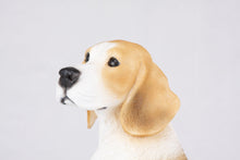 Tri - Color Tan, Black & White Beagle Figurine Extra Large Pet Urn - Funeral.com, Inc.