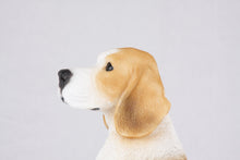 Tri - Color Tan, Black & White Beagle Figurine Extra Large Pet Urn - Funeral.com, Inc.