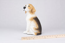 Tri - Color Tan, Black & White Beagle Figurine Extra Large Pet Urn - Funeral.com, Inc.