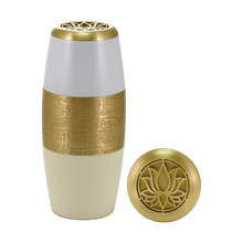 Two - Tone Lotus Lid Bronze Scattering Adult Cremation Urn - Funeral.com, Inc.
