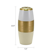 Two - Tone Lotus Lid Bronze Scattering Adult Cremation Urn - Funeral.com, Inc.