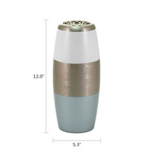 Two - Tone Lotus Lid Pewter Scattering Adult Cremation Urn - Funeral.com, Inc.