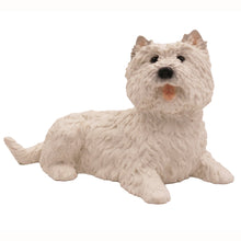 Westie, Lying Down Figurine Pet Cremation Urn - Funeral.com, Inc.