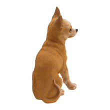 White and Tan Chihuahua, Sitting Figurine Pet Cremation Urn - Funeral.com, Inc.