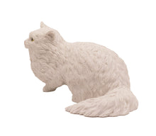 White Angora, Sitting Figurine Pet Cremation Urn - Funeral.com, Inc.