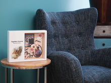 White Gloss MDF Angel Shadowbox Medium Cremation Urn - Funeral.com, Inc.