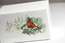 White Gloss MDF Cardinal Adult Cremation Urn - Funeral.com, Inc.