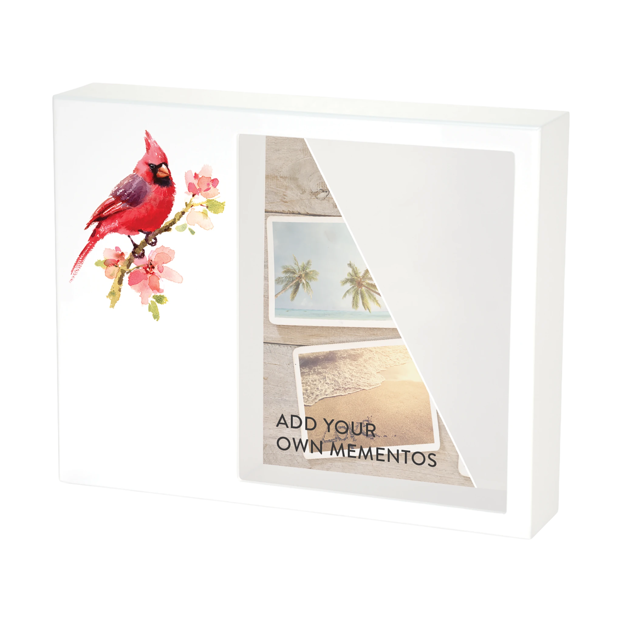 Cardinal MDF Shadowbox Medium Cremation Urn | 80 Cu In | Funeral.com, Inc.