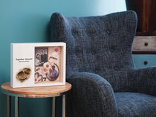 White Gloss MDF Love Shadowbox Medium Cremation Urn - Funeral.com, Inc.