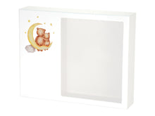 White MDF Teddy Bears Shadowbox Medium Cremation Urn - Funeral.com, Inc.
