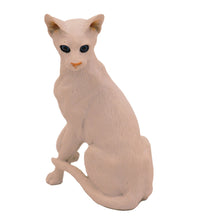 White Oriental Shorthair, Sitting Figurine Pet Cremation Urn - Funeral.com, Inc.