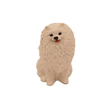 White Pomeranian, Sitting Figurine Pet Cremation Urn - Funeral.com, Inc.