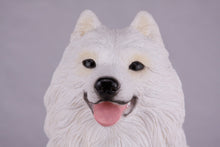 White Samoyed Resin Figurine Extra Large Pet Urn - Funeral.com, Inc.