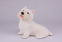 White West Highland Terrier Resin Figurine Extra Large Pet Urn - Funeral.com, Inc.