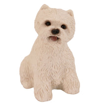White Westie, Sitting Upright Figurine Pet Cremation Urn - Funeral.com, Inc.