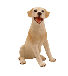 Yellow Labrador, Sitting Figurine Pet Cremation Urn - Funeral.com, Inc.